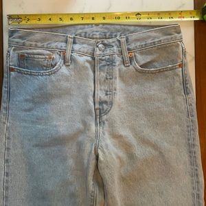 Levi’s wedgie fit non stretch high rise jeans